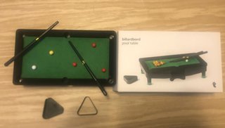 Mini Mesa de Billar con Accesorios