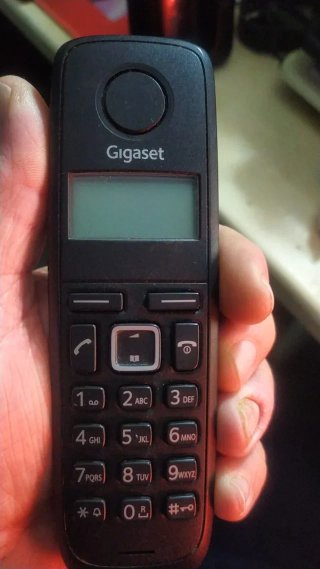 2 Teléfonos Fijos Inalámbricos Gigaset A120 Negros