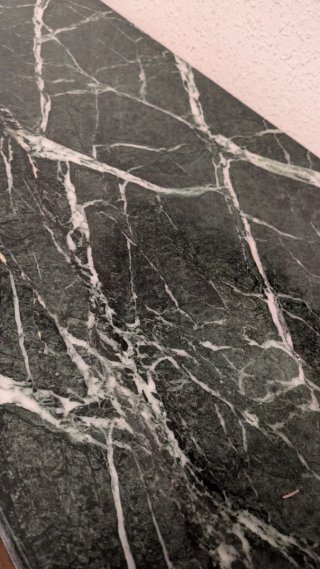 Mueble tocador con mármol