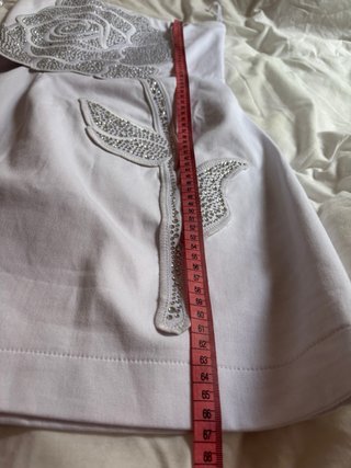 Vestido Lança Perfume Blanco Talla 34