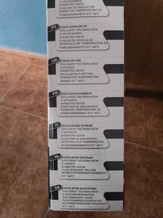 Lote 4 Ventiladores de pie