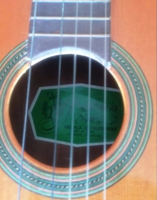 Guitarra Prudencio Sáez 1963