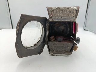 ANTIGUA LÁMPARA DE ACEITE PARA BICICLETAS