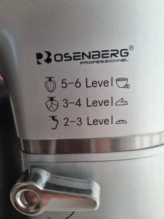 Robot de cocina amasadora Rosenberg