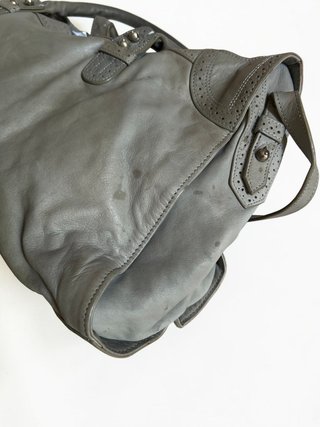 Bolso Balenciaga City Giant Grey Lambskin