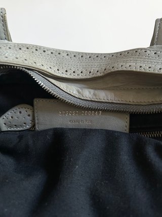 Bolso Balenciaga City Giant Grey Lambskin
