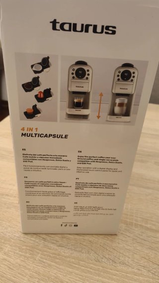 Cafetera Taurus Mokabari 20 bar
