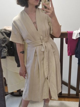 Vestito elegante Silvian Heach beige