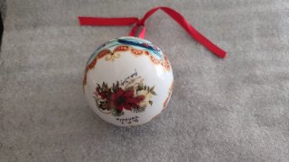 Bola Navidad S.P.T. Venezia Cerámica