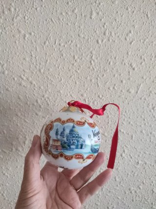 Bola Navidad S.P.T. Venezia Cerámica