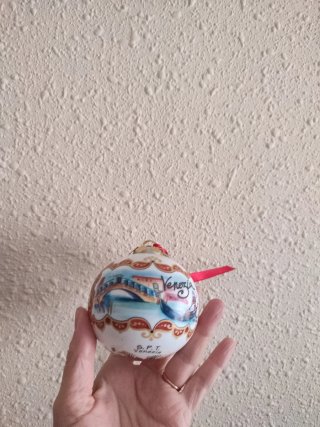 Bola Navidad S.P.T. Venezia Cerámica