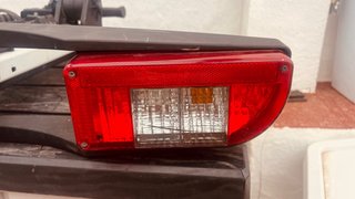 Portabicicletas Westfalia con matrícula