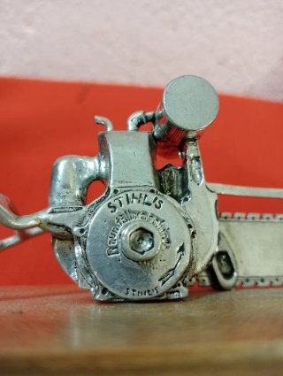 Modellino Stihl Baumfällmaschine A 1929