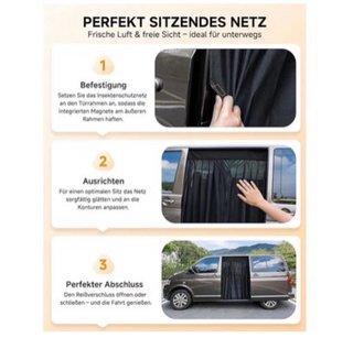 Mosquitera para VW T5 T6 Puerta Lateral