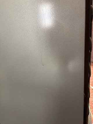Nevera combi plateada
