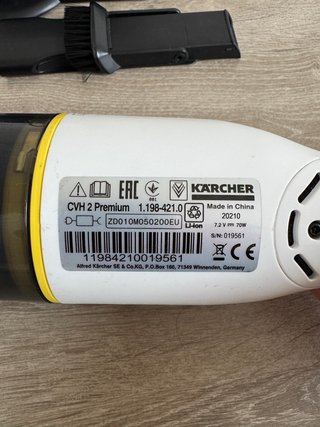 Aspiradora Karcher de mano