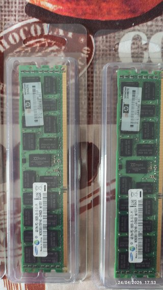 6x 4GB Módulos RAM Servidor HP (24GB Total)