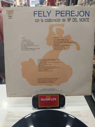 Vinilo Fely Perejón Llámame Sevillanas '90