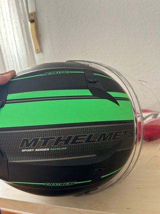 XL Casco de moto integral MT con visor solar