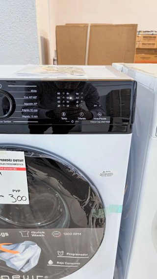 Lavadora Nueva Nevir A 8 Kg 1200 con garantía.