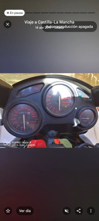 Honda CBR 600F Roja y Plata