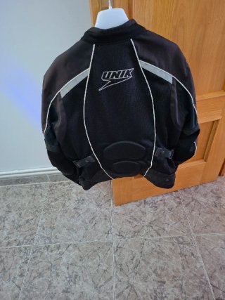 Chaqueta Moto Unik Negra