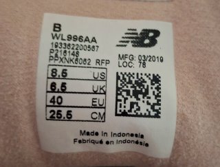 Zapatillas New Balance Rosa T.40