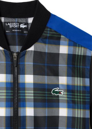 Conjunto Chándal Lacoste Tartán y Negro