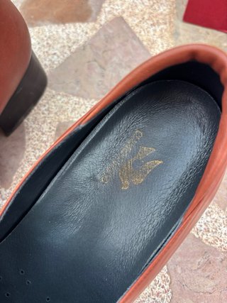 Zapatos Marrón de Vestir con Tacón