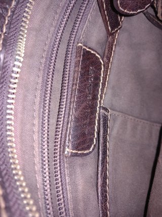 Bolso Adolfo Domínguez Marrón y Gris