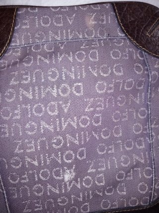 Bolso Adolfo Domínguez Marrón y Gris