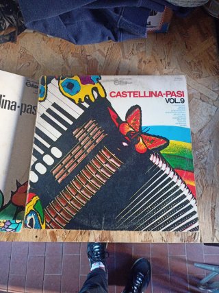 Vinili Castellina Pasi diversi volumi misti