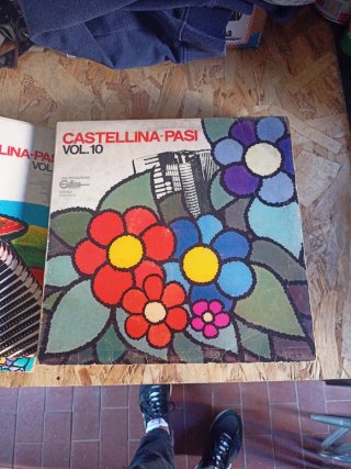 Vinili Castellina Pasi diversi volumi misti