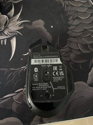 Ratón Razer Negro PRECIO NEGOCIABLE