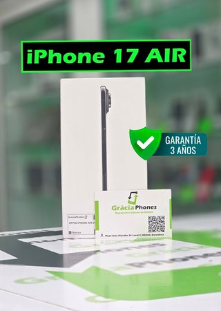 iPhone 17 AIR 256GB Negro Nuevo