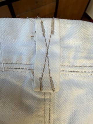 Zara Jeans Bianchi