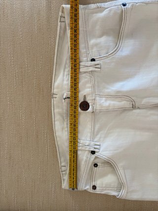 Zara Jeans Bianchi