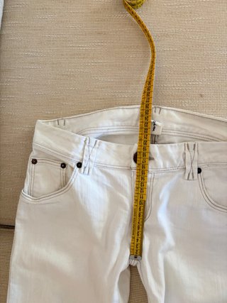 Zara Jeans Bianchi