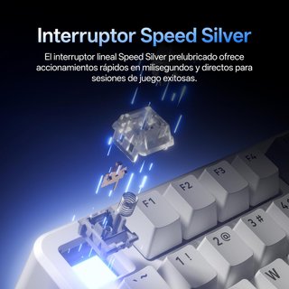 TECLADO MECÁNICO INALÁMBRICO GAMING - PRECINTADO