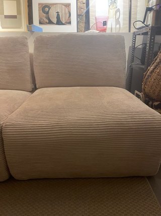 Sofá modular Sklum 3 plazas beige