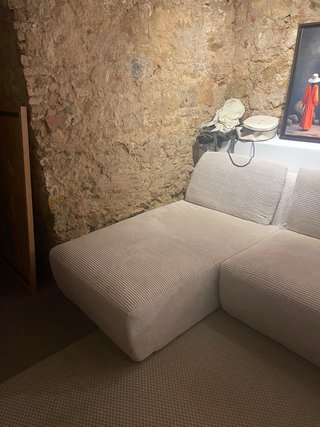 Sofá modular Sklum 3 plazas beige
