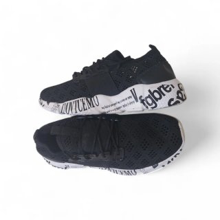 Scarpe Sneakers Uomo GRAFFITI V2 Nero Bianco
