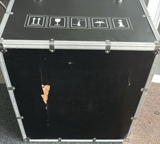 Baúl Flightcase Transporte 63x61x67cm