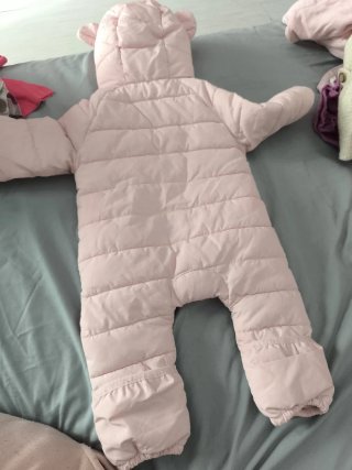 Buzo de bebé rosa 1-3 meses