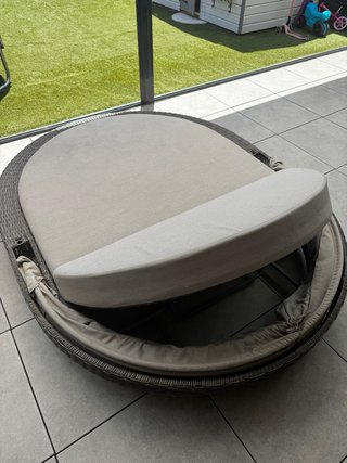 Cama Balinesa Costco Beige/Marrón