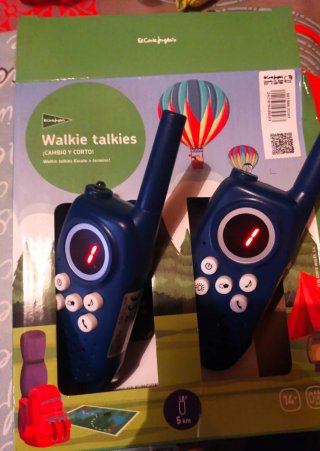 Walkie Talkies El Corte Inglés Niños