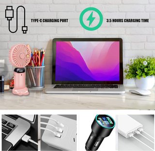 Ventilatore portatile ricaricabile senza aprire