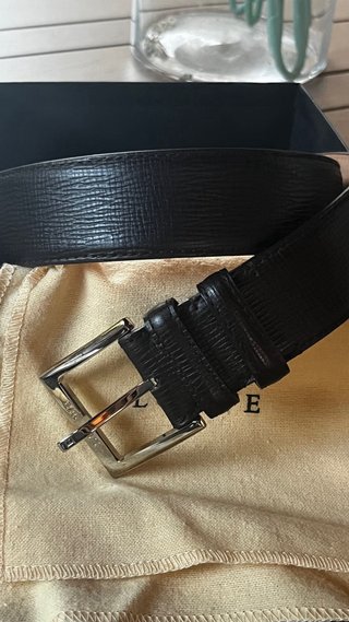 Cinturón Loewe Piel Marrón Hombre