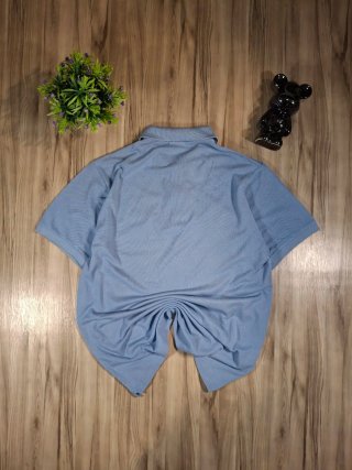 Polo Lacoste Azul Claro Talla M