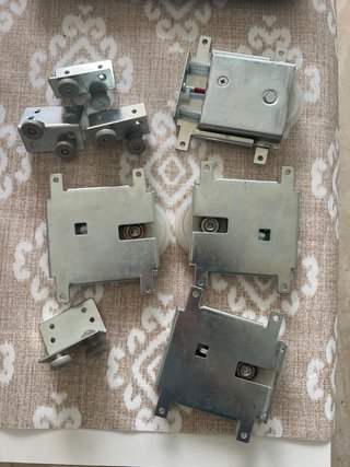 Ruedas Puerta Corredera Armario (4uds)